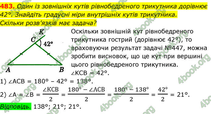 ГДЗ Геометрія 7 клас Істер (2024)