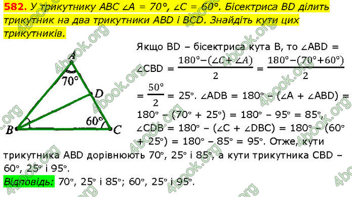 ГДЗ Геометрія 7 клас Бурда