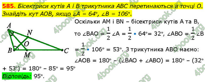 ГДЗ Геометрія 7 клас Бурда