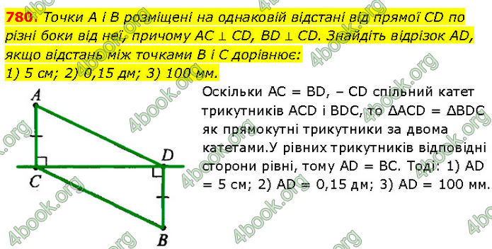 ГДЗ Геометрія 7 клас Бурда