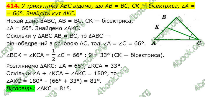 ГДЗ Геометрія 7 клас Мерзляк (2024)