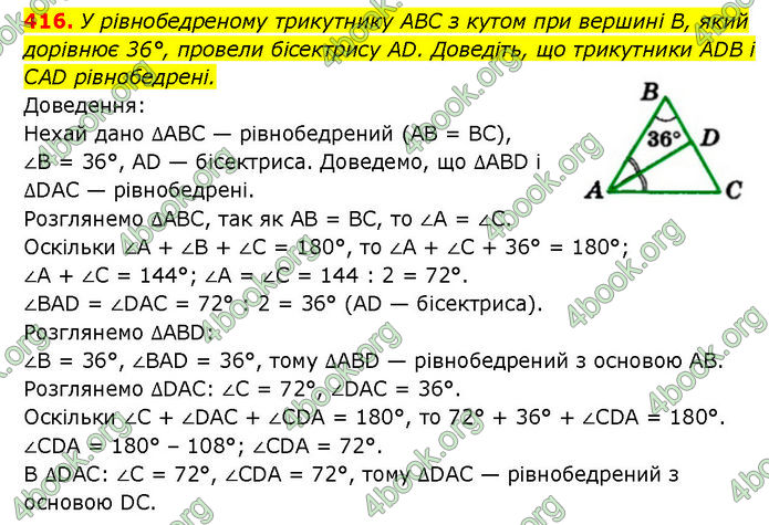 ГДЗ Геометрія 7 клас Мерзляк (2024)