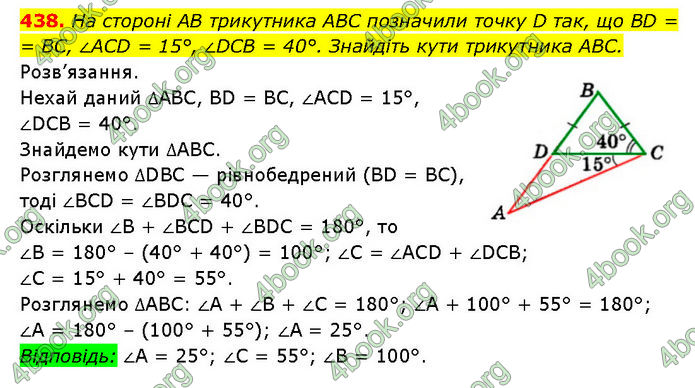 ГДЗ Геометрія 7 клас Мерзляк (2024)