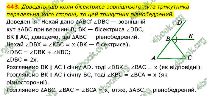 ГДЗ Геометрія 7 клас Мерзляк (2024)