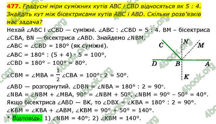 ГДЗ Геометрія 7 клас Мерзляк (2024) ГДЗ Геометрія 7 клас Мерзляк (2024)