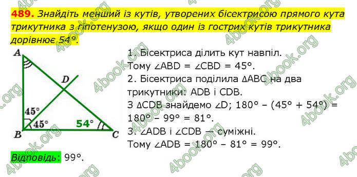 ГДЗ Геометрія 7 клас Мерзляк (2024)