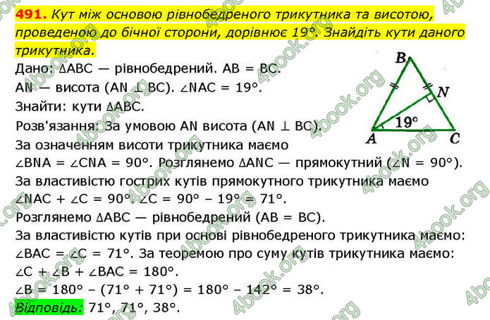 ГДЗ Геометрія 7 клас Мерзляк (2024)