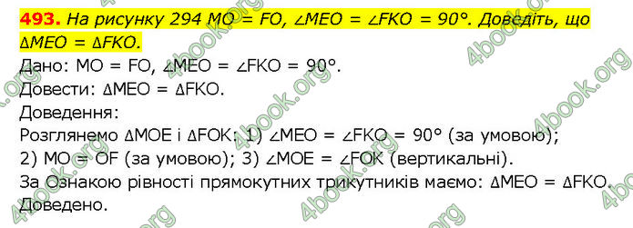 ГДЗ Геометрія 7 клас Мерзляк (2024)