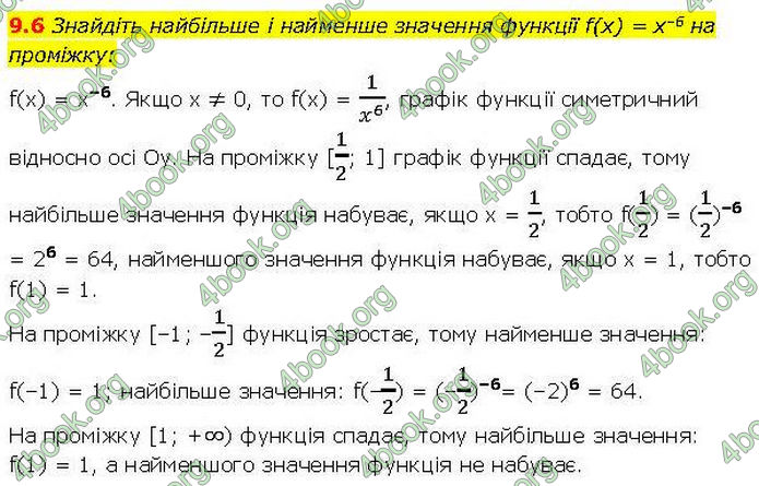 Решебник Алгебра 10 клас Мерзляк 2018. ГДЗ