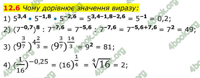 Решебник Алгебра 10 клас Мерзляк 2018. ГДЗ