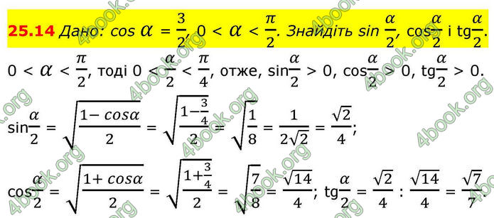 Решебник Алгебра 10 клас Мерзляк 2018. ГДЗ