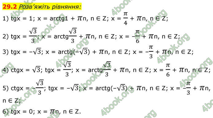 Решебник Алгебра 10 клас Мерзляк 2018. ГДЗ