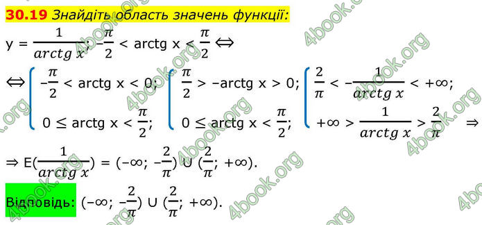 Решебник Алгебра 10 клас Мерзляк 2018. ГДЗ