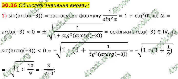 Решебник Алгебра 10 клас Мерзляк 2018. ГДЗ