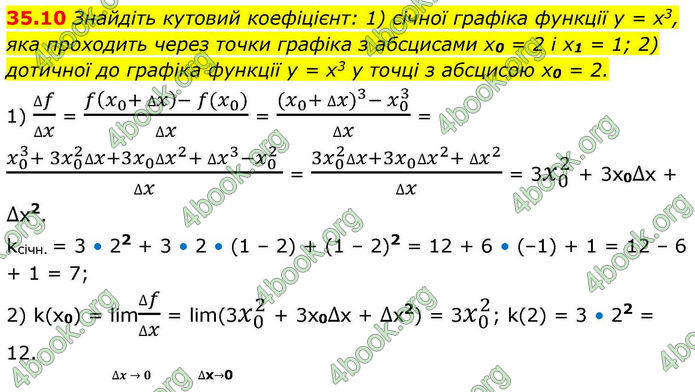 Решебник Алгебра 10 клас Мерзляк 2018. ГДЗ