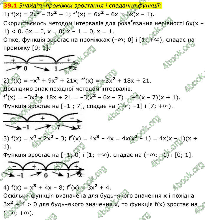 Решебник Алгебра 10 клас Мерзляк 2018. ГДЗ