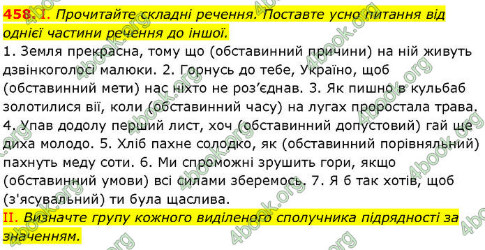 ГДЗ Українська мова 7 клас Заболотний (2024)