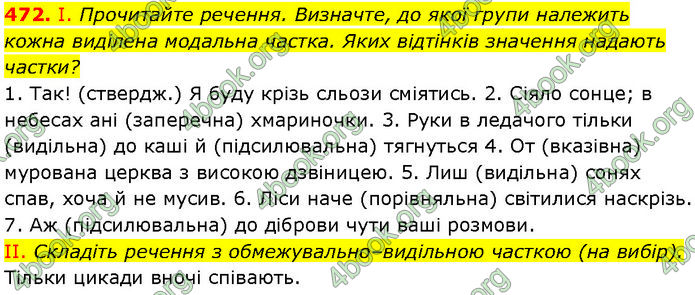 ГДЗ Українська мова 7 клас Заболотний (2024)