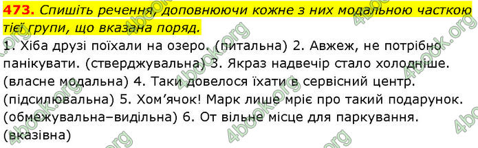 ГДЗ Українська мова 7 клас Заболотний (2024)