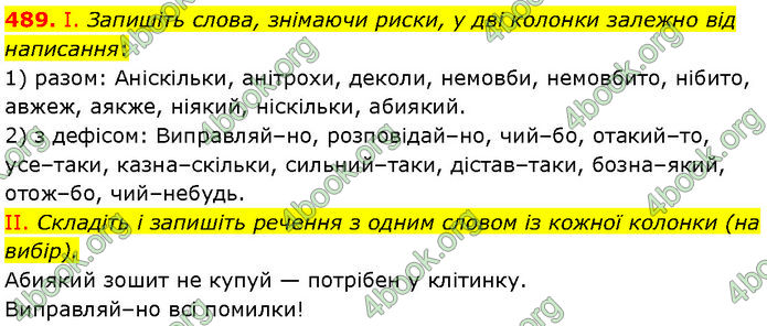 ГДЗ Українська мова 7 клас Заболотний (2024)