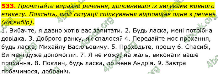 ГДЗ Українська мова 7 клас Заболотний (2024)