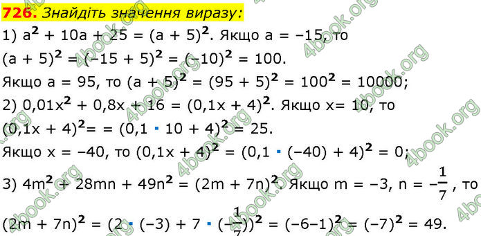 ГДЗ Алгебра 7 клас Істер (2024)