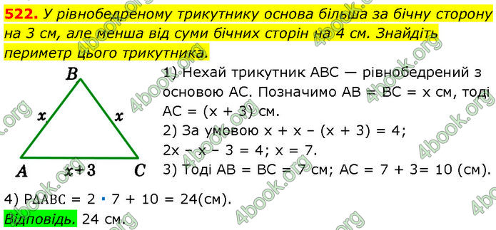 ГДЗ Геометрія 7 клас Істер (2024)