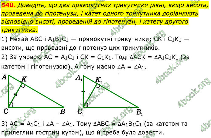 ГДЗ Геометрія 7 клас Істер (2024)