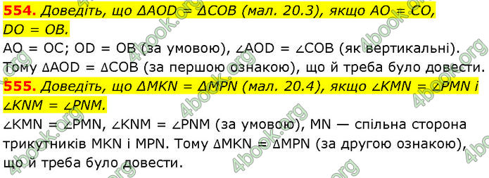 ГДЗ Геометрія 7 клас Істер (2024)