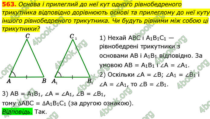 ГДЗ Геометрія 7 клас Істер (2024)