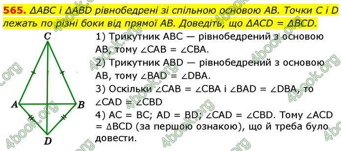 ГДЗ Геометрія 7 клас Істер (2024)