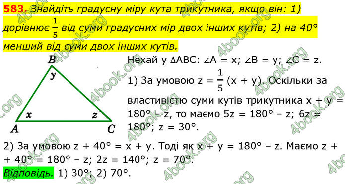 ГДЗ Геометрія 7 клас Істер (2024)