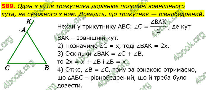 ГДЗ Геометрія 7 клас Істер (2024)