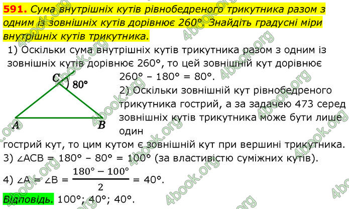 ГДЗ Геометрія 7 клас Істер (2024)