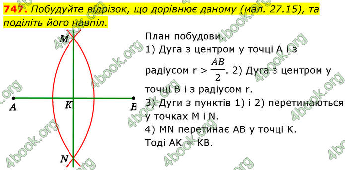 ГДЗ Геометрія 7 клас Істер (2024)