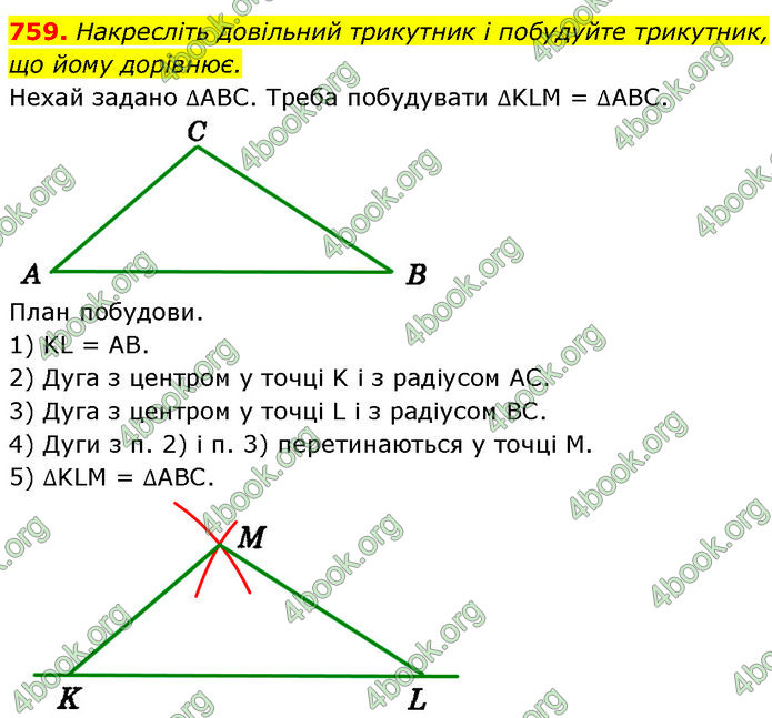 ГДЗ Геометрія 7 клас Істер (2024)