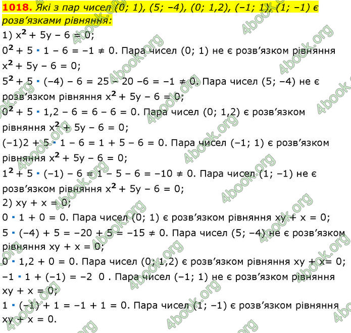 ГДЗ Алгебра 7 клас Мерзляк (2024)