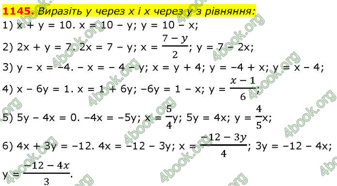 ГДЗ Алгебра 7 клас Мерзляк (2024)