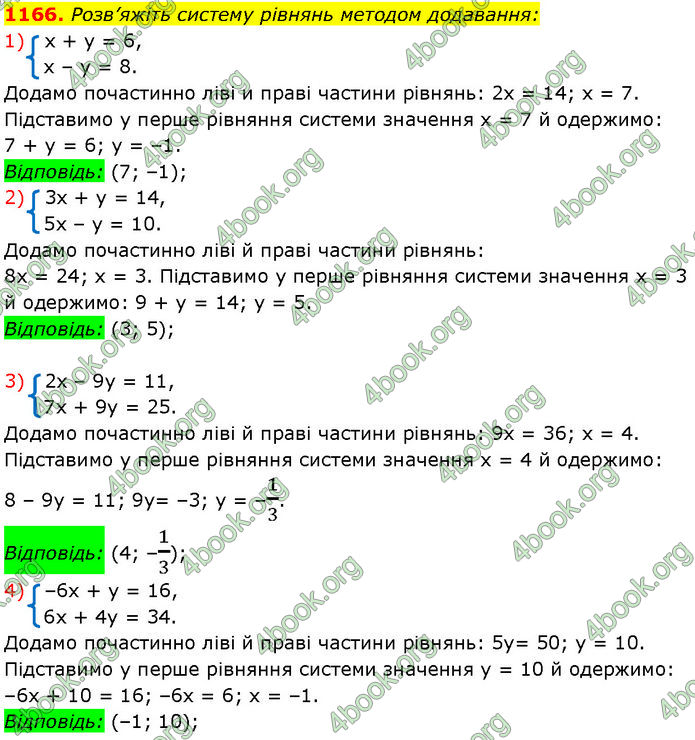 ГДЗ Алгебра 7 клас Мерзляк (2024)