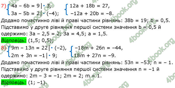 ГДЗ Алгебра 7 клас Мерзляк (2024)