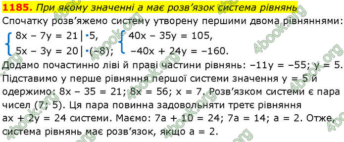 ГДЗ Алгебра 7 клас Мерзляк (2024)