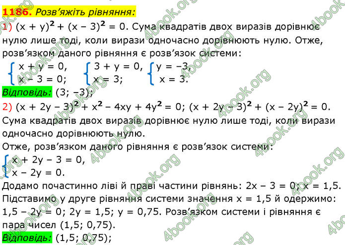 ГДЗ Алгебра 7 клас Мерзляк (2024)