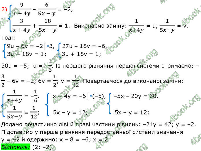 ГДЗ Алгебра 7 клас Мерзляк (2024)