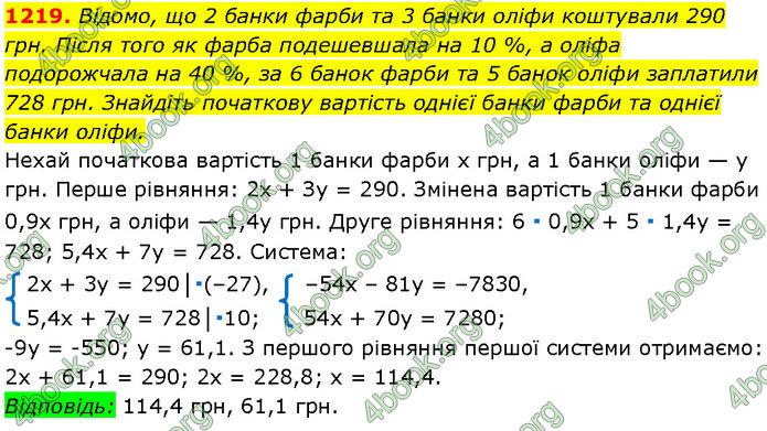 ГДЗ Алгебра 7 клас Мерзляк (2024)