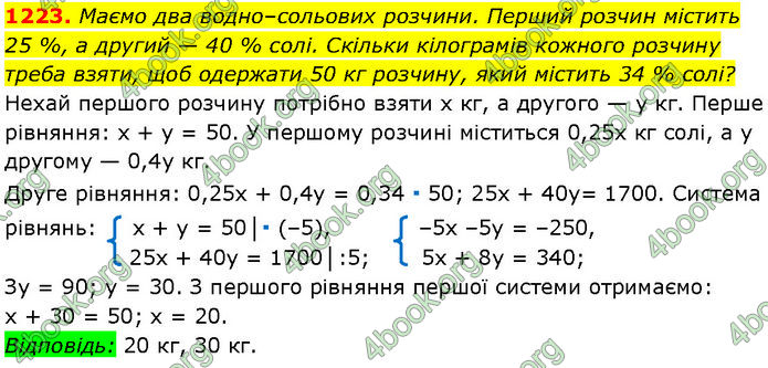 ГДЗ Алгебра 7 клас Мерзляк (2024)