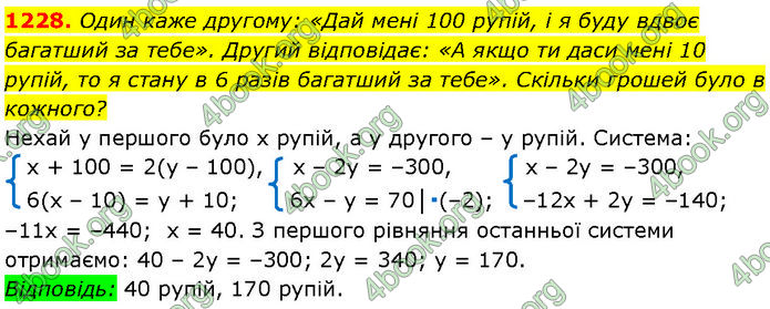 ГДЗ Алгебра 7 клас Мерзляк (2024)