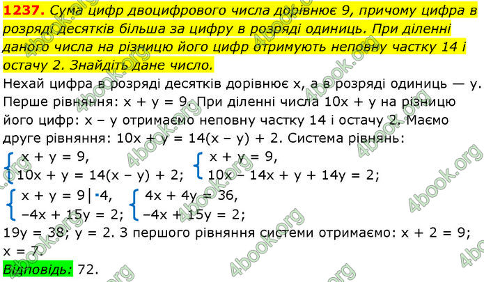 ГДЗ Алгебра 7 клас Мерзляк (2024)