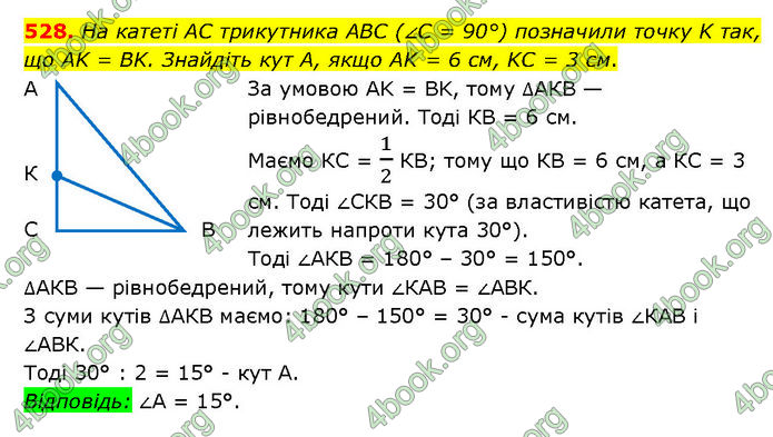 ГДЗ Геометрія 7 клас Мерзляк (2024)