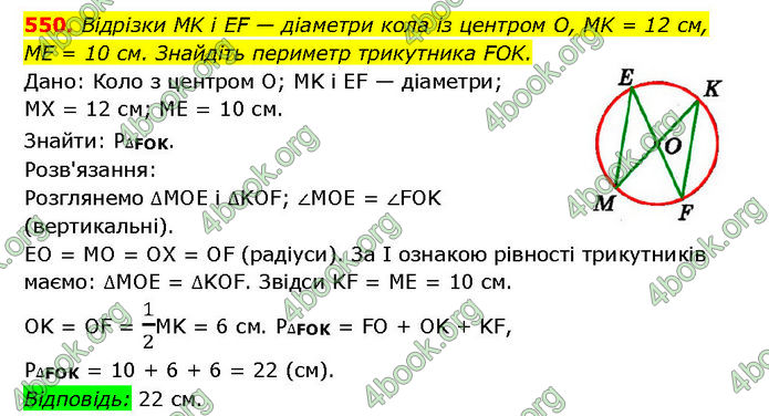 ГДЗ Геометрія 7 клас Мерзляк (2024)