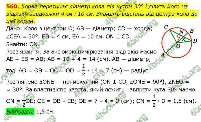 ГДЗ Геометрія 7 клас Мерзляк (2024)